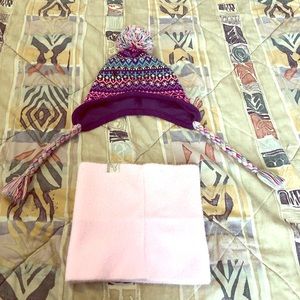 Infinity scarf and beanie